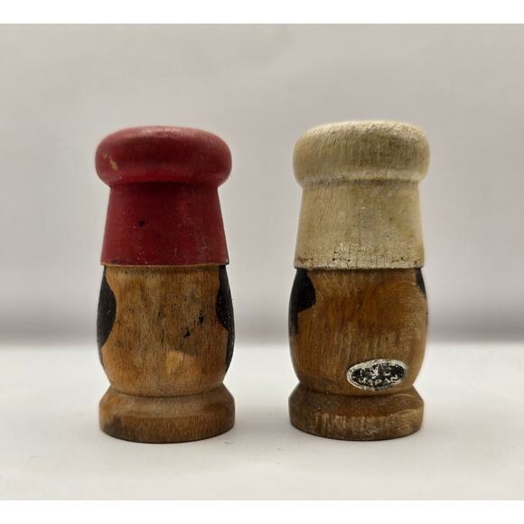 Vintage 1950's Salty & Peppy Shakers - Picture 2 of 4